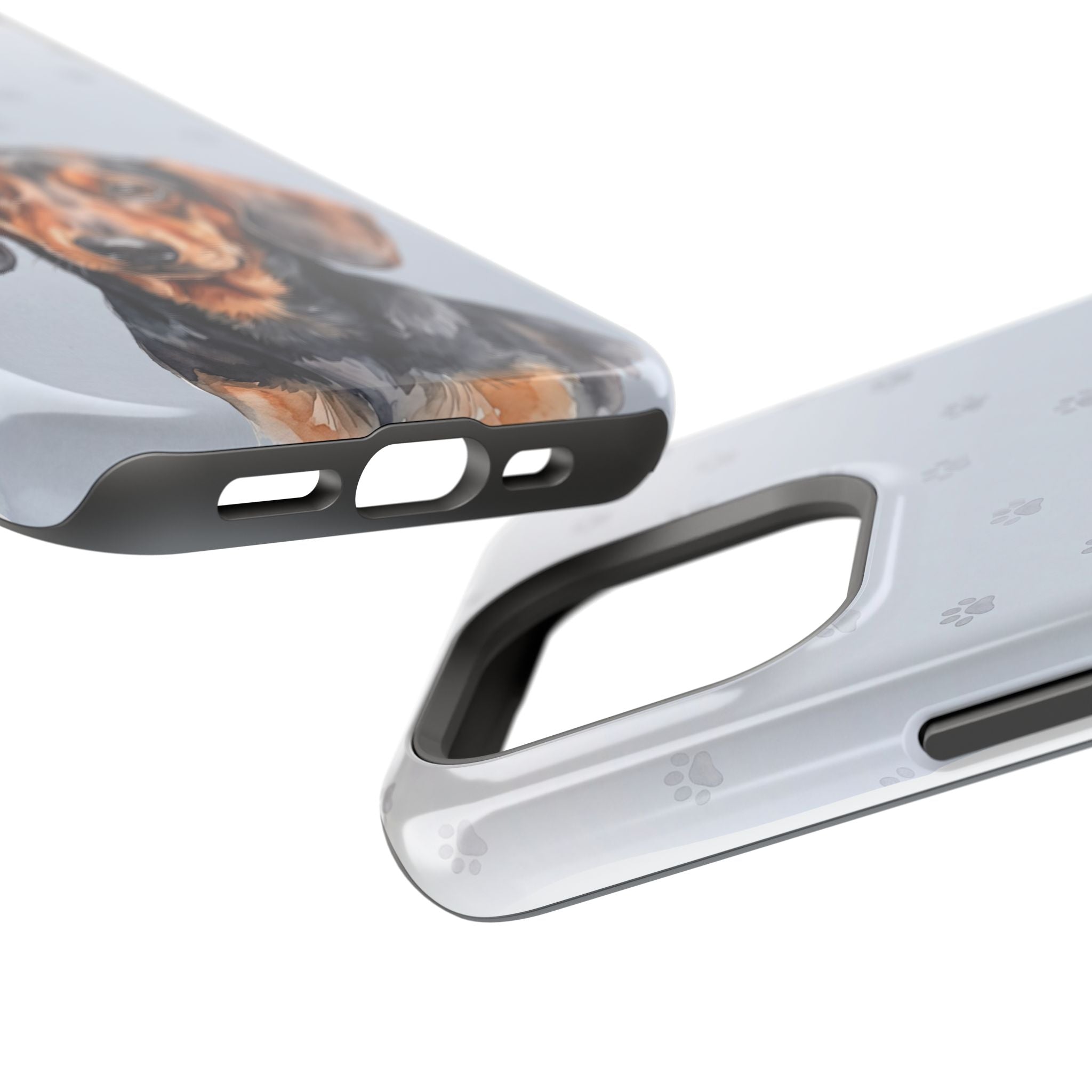 Dachshund Phone Case — Impact-Resistant Wireless Charging Cover