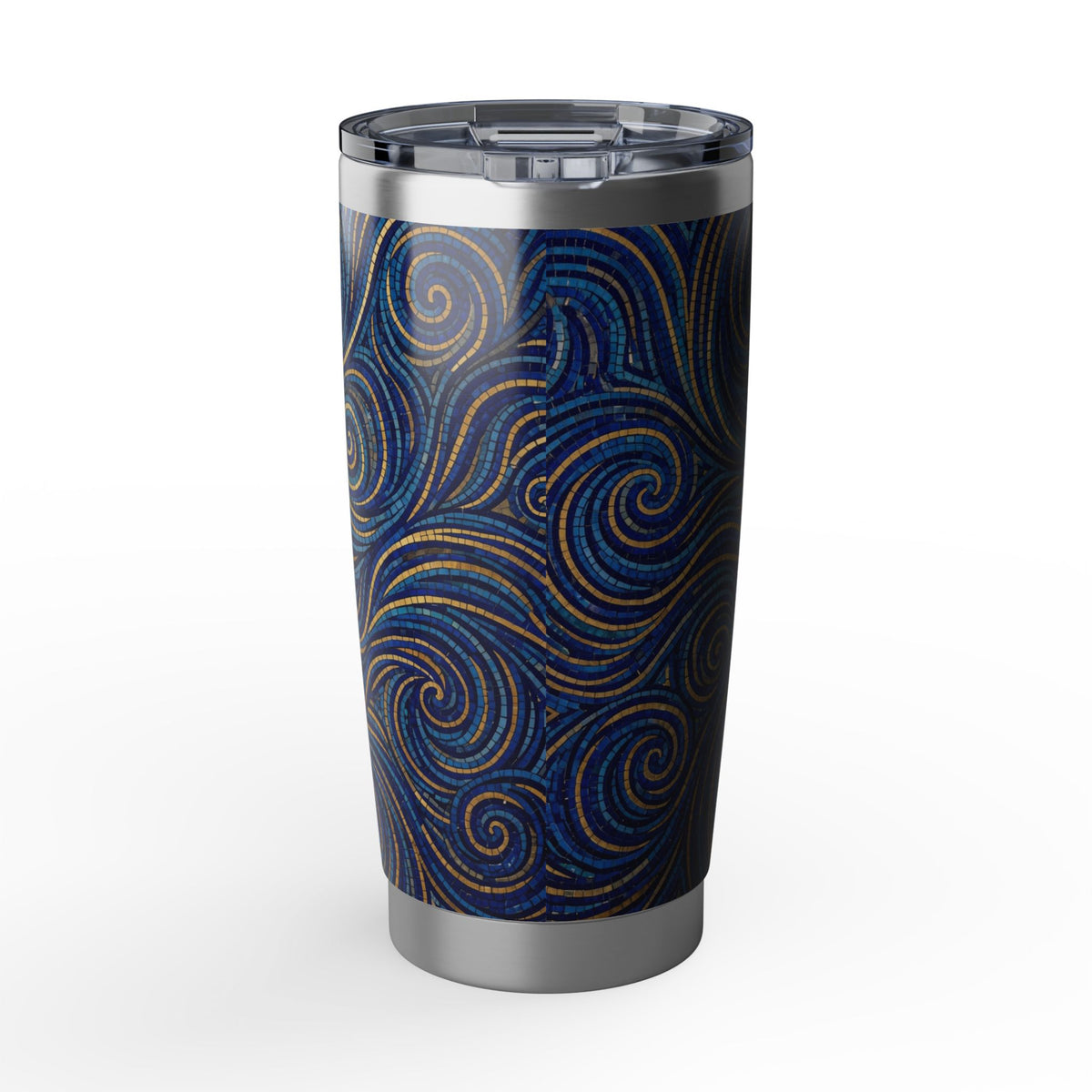 Horse Tumbler | Jewel Mosaic Art — 20 oz Stainless Travel Mug