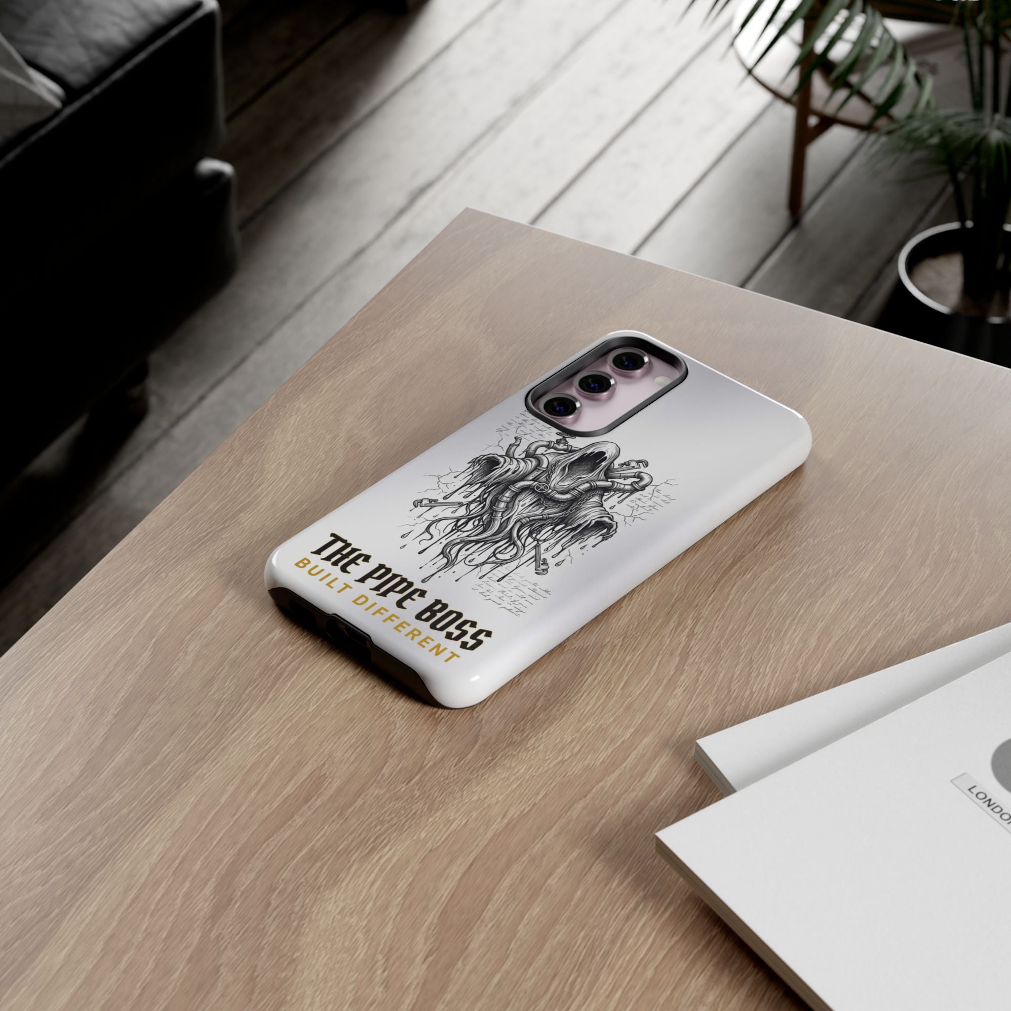 The Pipe Boss Gothic Plumber Phone Case - Samsung & iPhone Series
