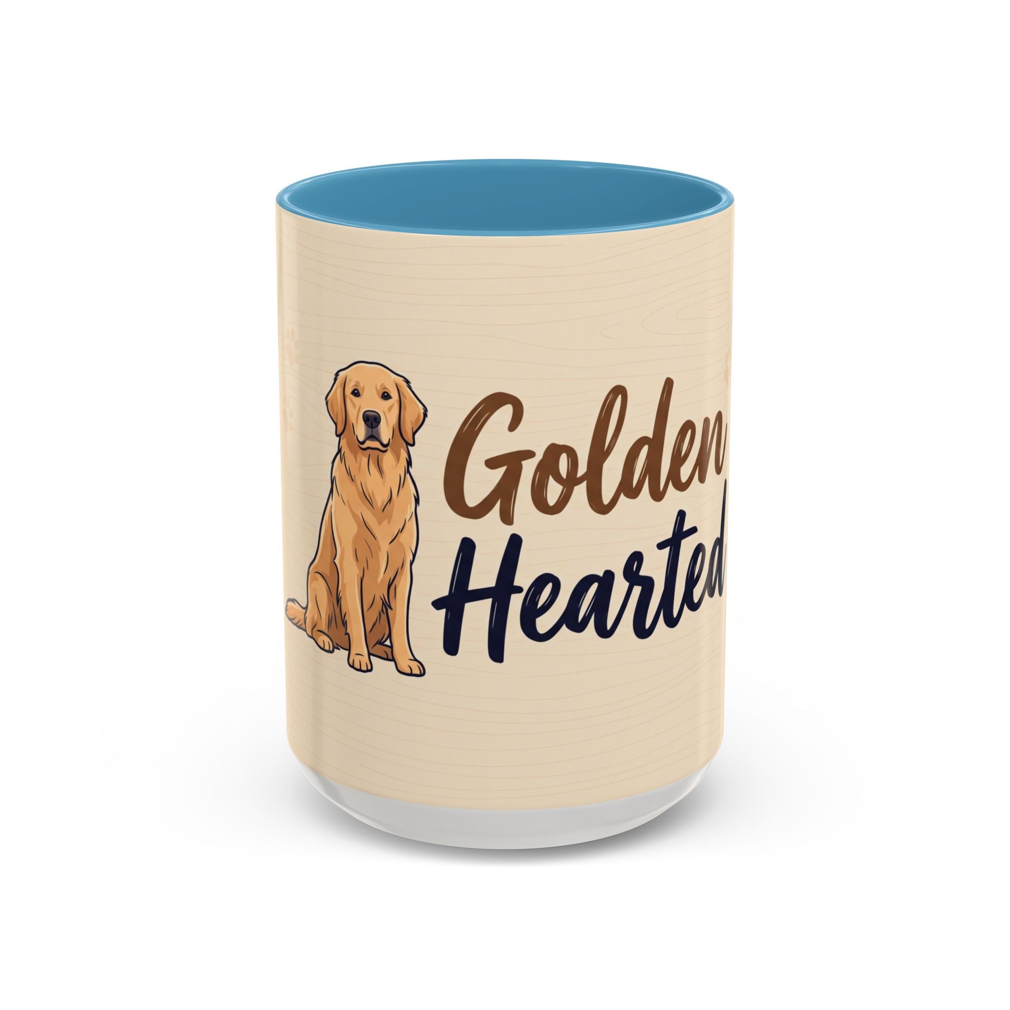 Golden Hearted Mug | Golden Retriever Lover Gift | Cute Dog Coffee Mug