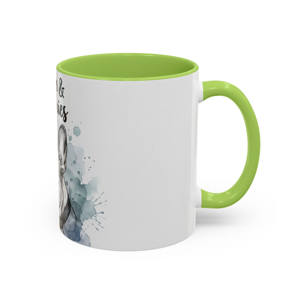 Coffee & Frenchies Mug | French Bulldog Lover Gift | Watercolor Dog Mug
