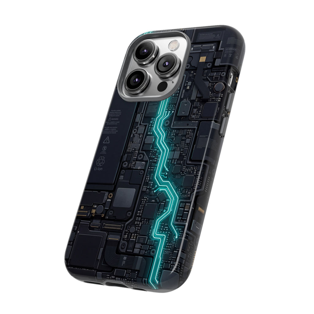 Electrician Cyan Circuit Phone Case - Samsung & iPhone Series