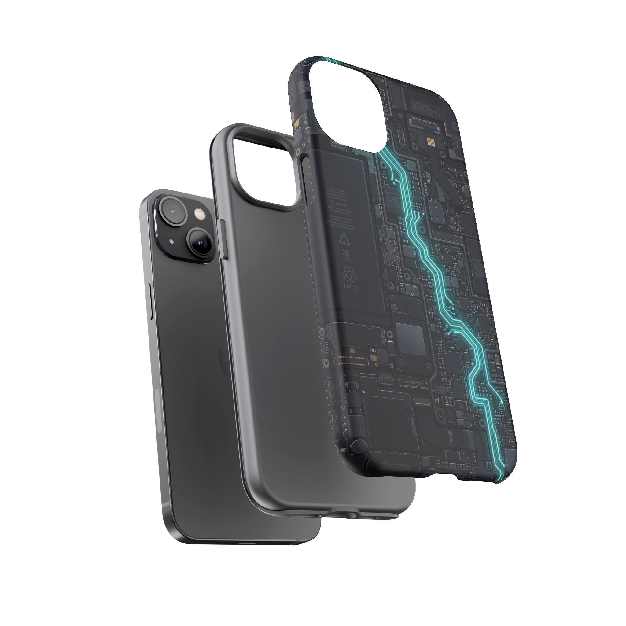 Electrician Cyan Circuit Phone Case - Samsung & iPhone Series