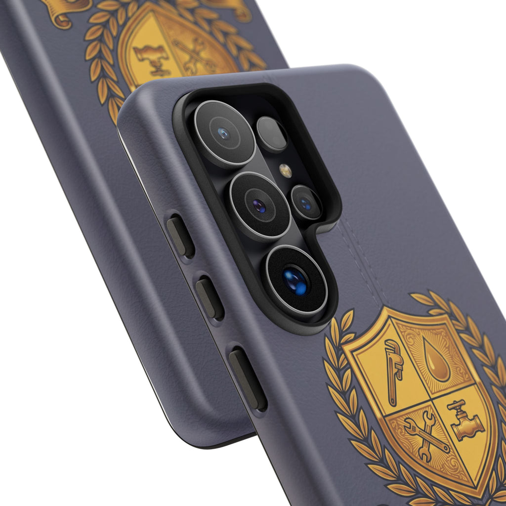 Master Plumber Slate Crest Phone Case - Samsung & iPhone Series