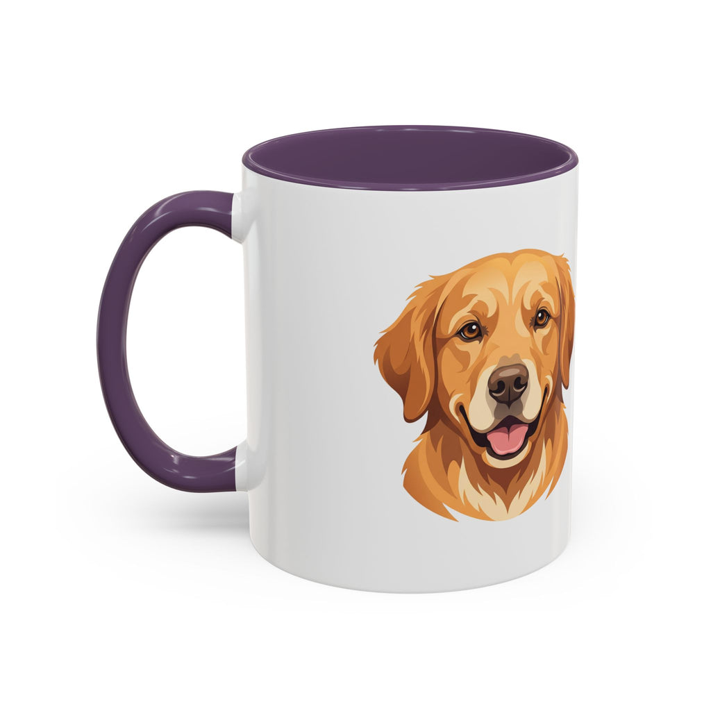 Personalized Golden Retriever Mug | Custom Name & Message Dog Lover Coffee Mug