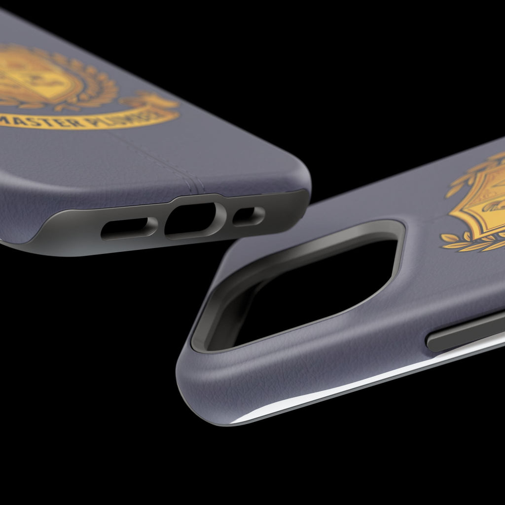 Master Plumber Crest Phone Case — Heraldic Shield Wireless Charging Cover