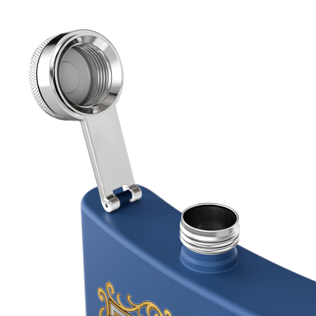 Flask — Foreman: Leads the Crew, Owns the Job" 6oz Stainless Steel Hip Flask