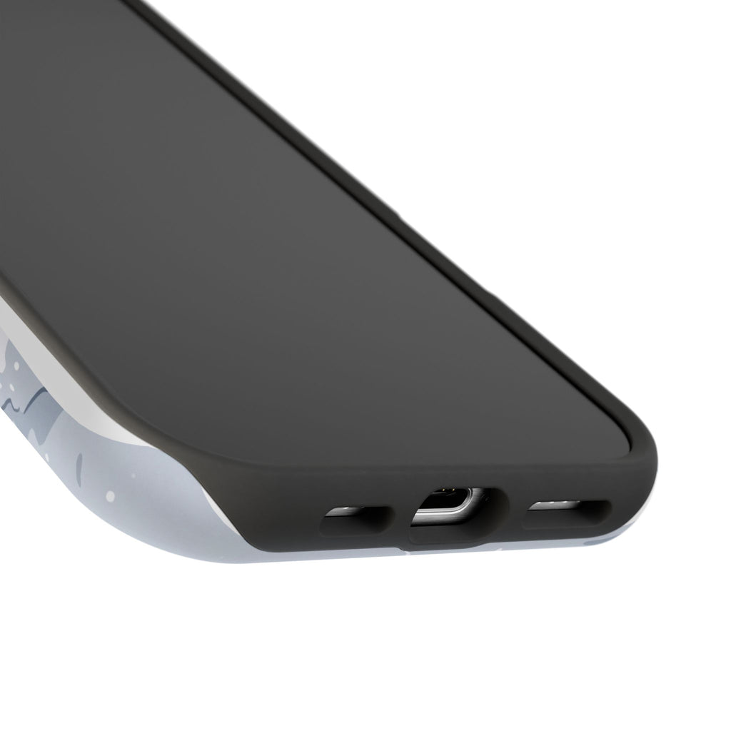 Paramedic/EMT Winter Phone Case — Magnetic Wireless Charging Cover