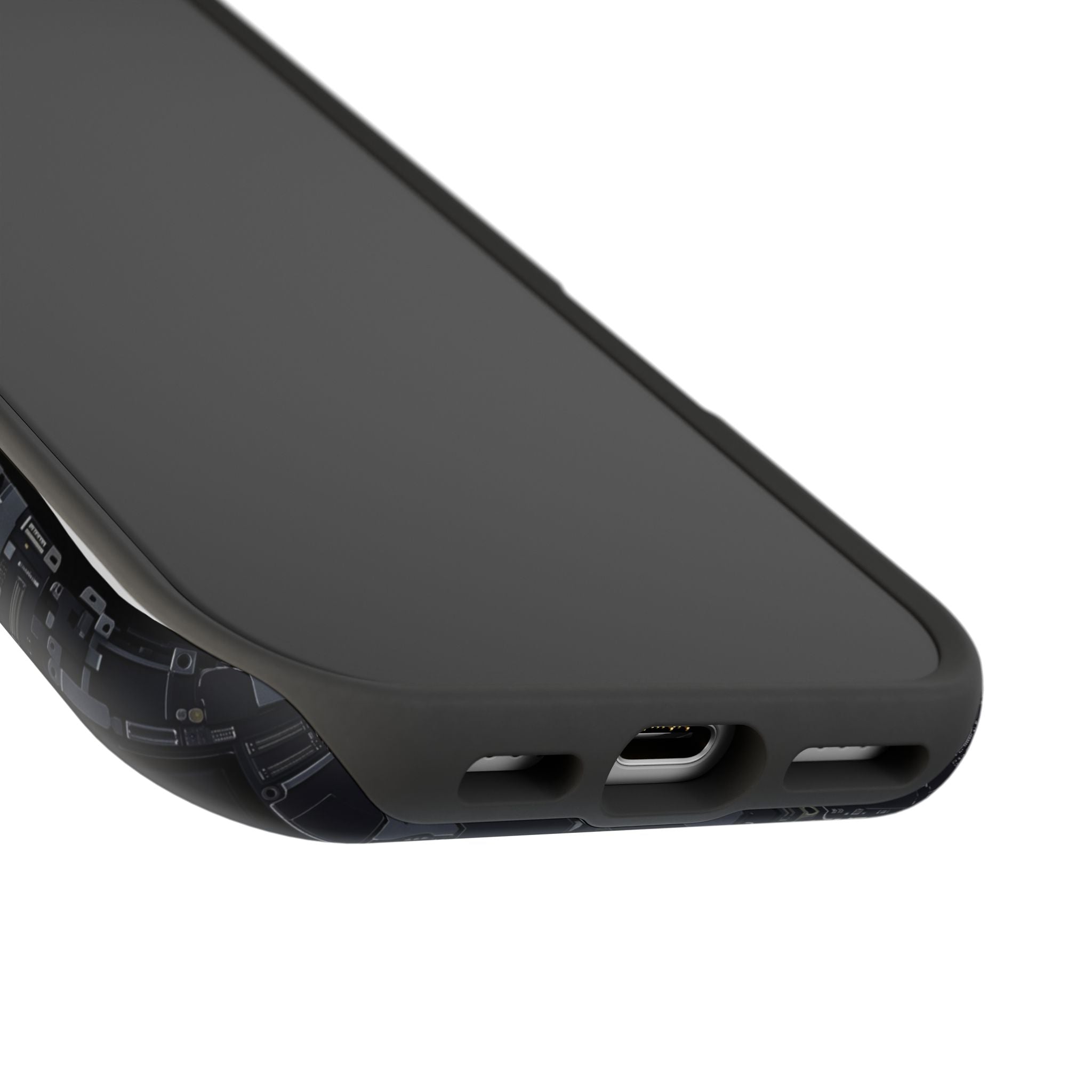 Circuit Core Phone Case — Motherboard Print Wireless Charging Cover