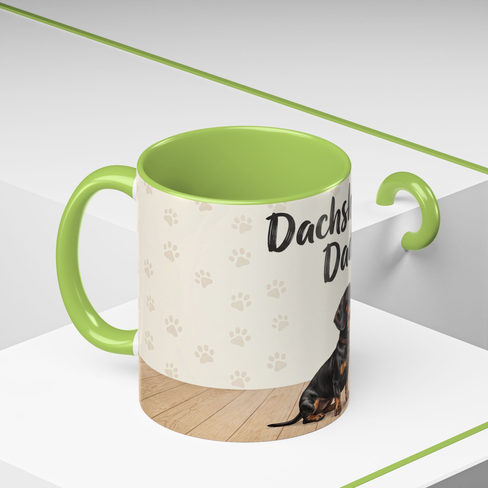 Dachshund Dad Mug | Cute Dog Dad Coffee Mug | Wiener Dog Gift for Dachshund Lovers
