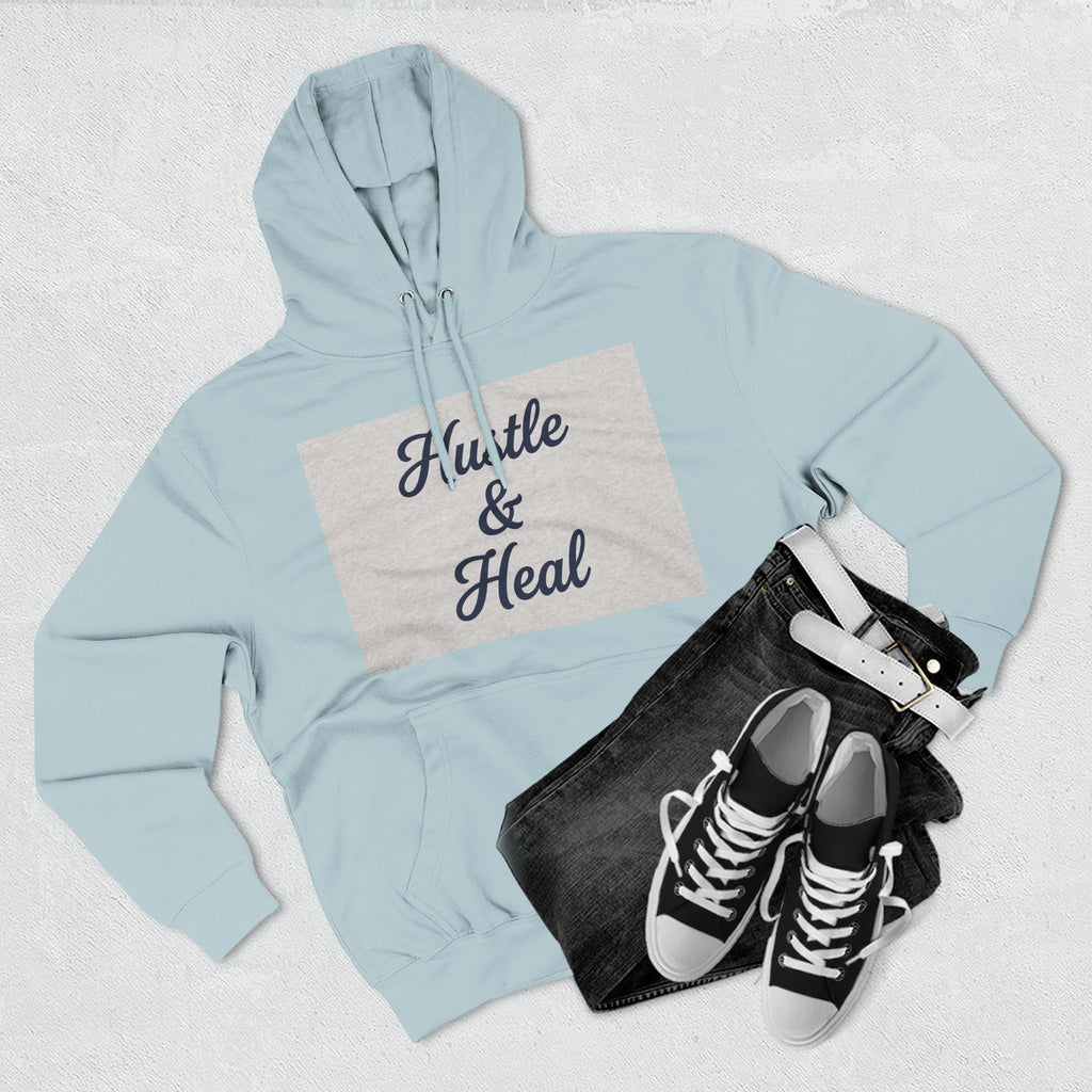 Hustle and Heal Nurse Hoodie — Unisex Comfortable Pullover for Passionate Nurses and Medical Workers