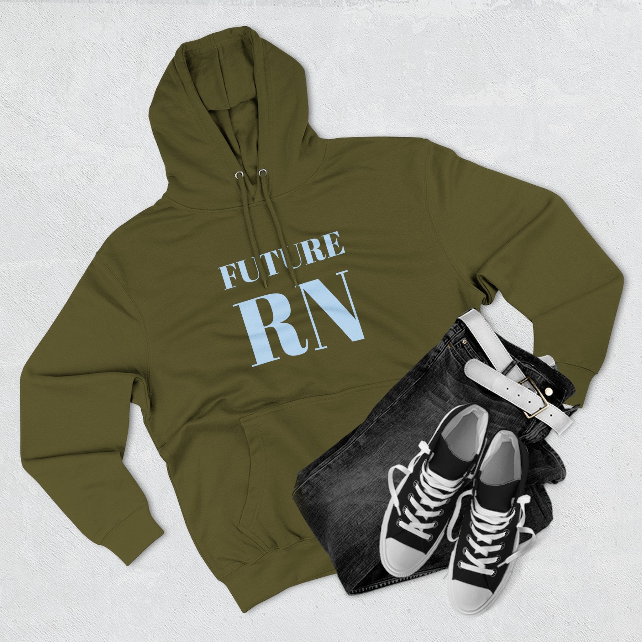 Nurse Hoodie | Future RN | Unisex Gift for Nursing Students Nurse Graduation and New Nurses