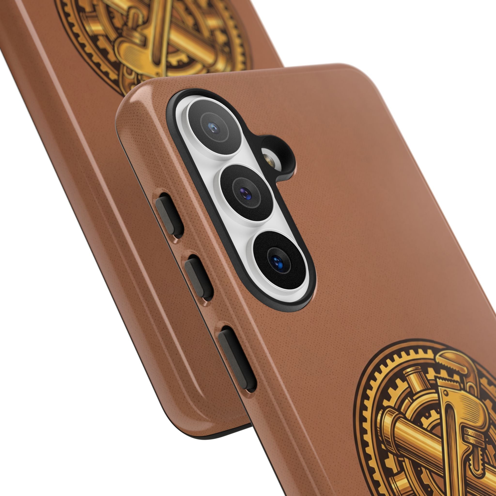 Plumber Born to Build Leather Phone Case - Samsung & iPhone Series