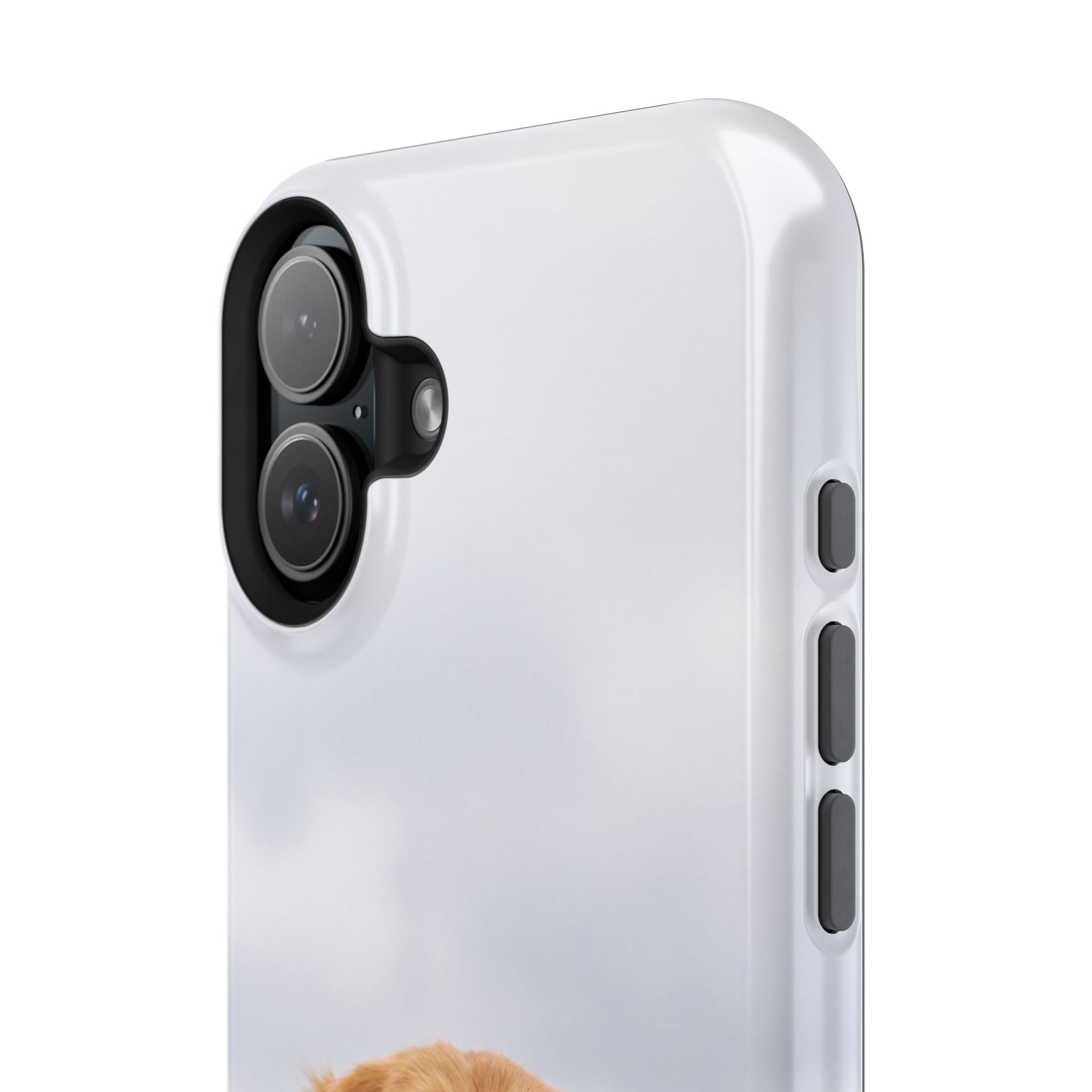 Golden Retriever Phone Case — Impact-Resistant Wireless Charging Cover