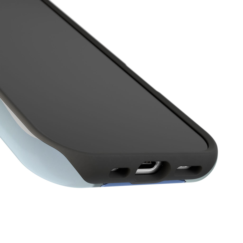 Personalized Nurse Portrait Phone Case — Impact-Resistant Wireless Charging Cover