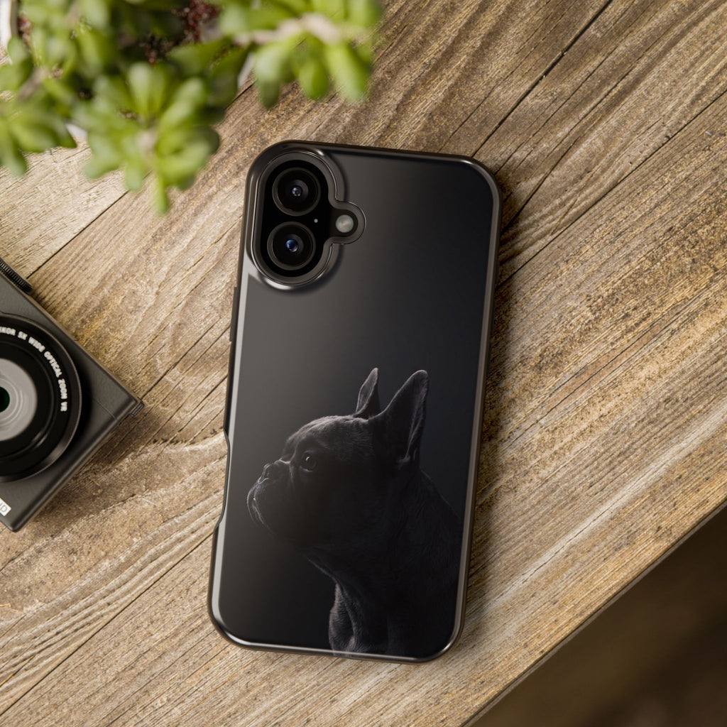 French Bulldog Phone Case — Impact-Resistant Wireless Charging Cover