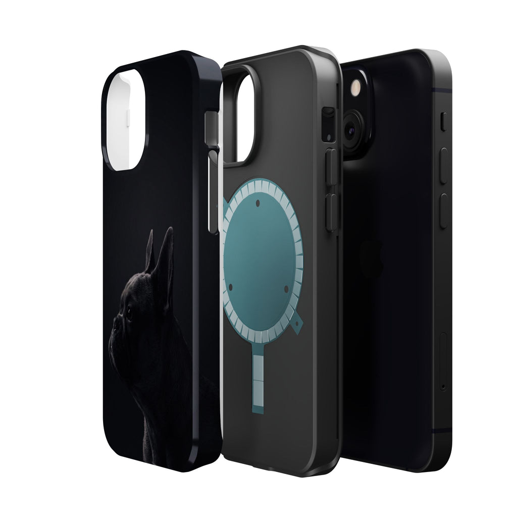 French Bulldog Phone Case — Impact-Resistant Wireless Charging Cover