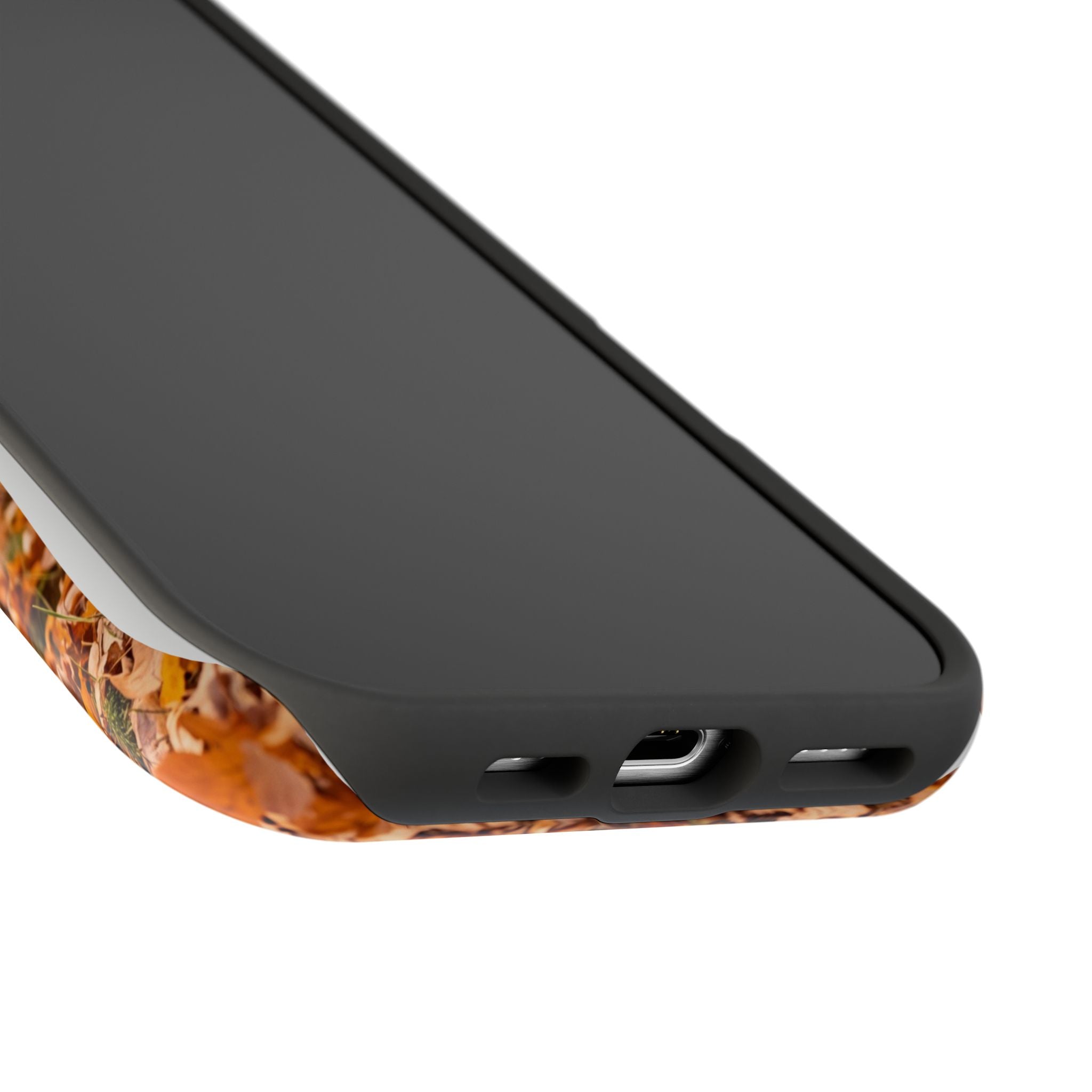 Autumn Golden Retriever Phone Case — Impact-Resistant Wireless Charging Cover