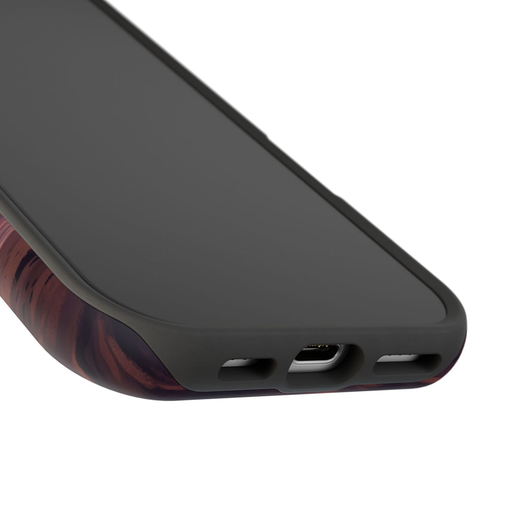 Personalized Dachshund Tropical Beach Sunset Phone Case — Wireless Charging Cover
