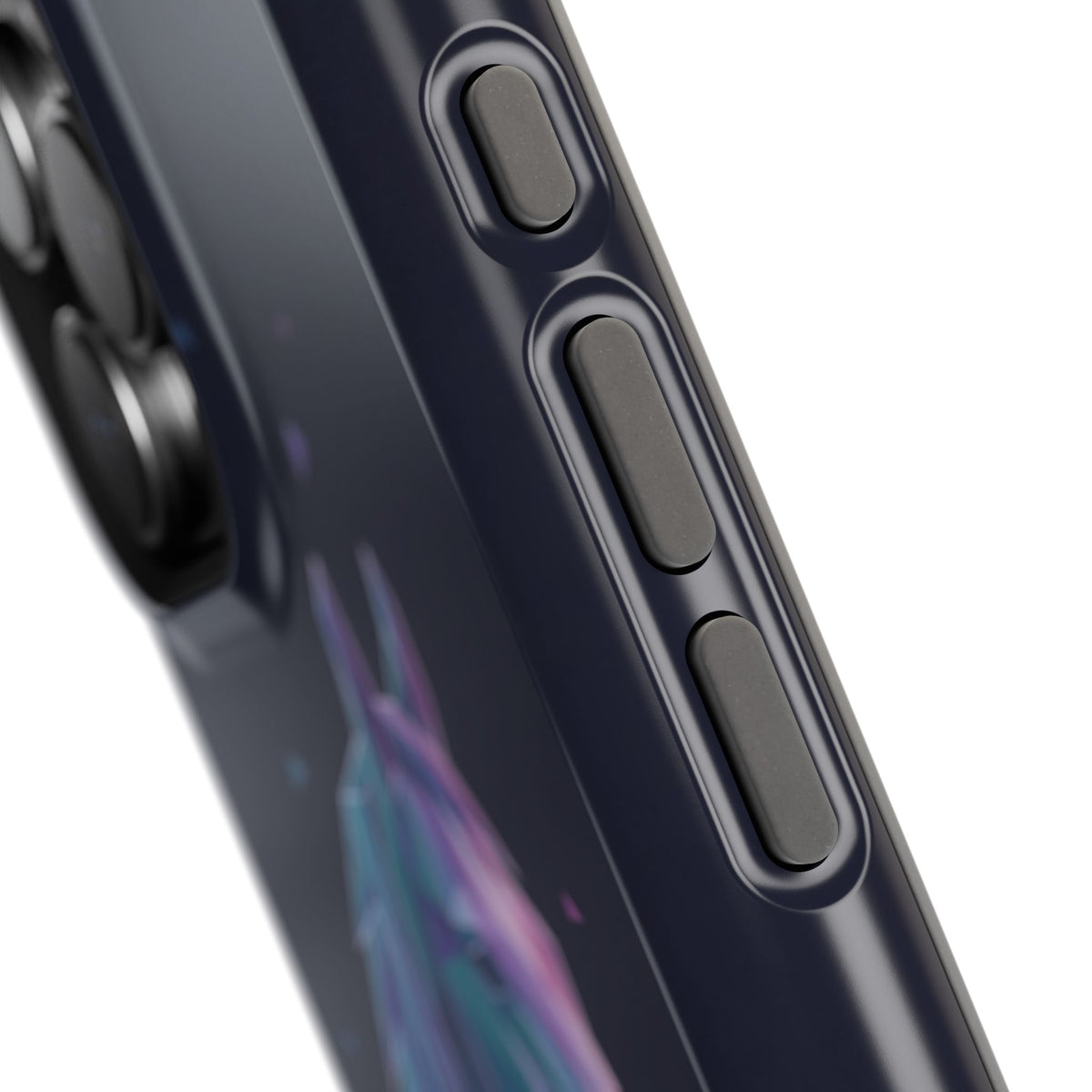 Personalized Geometric Horse Phone Case — Tough Magnetic Case with Wireless Charging