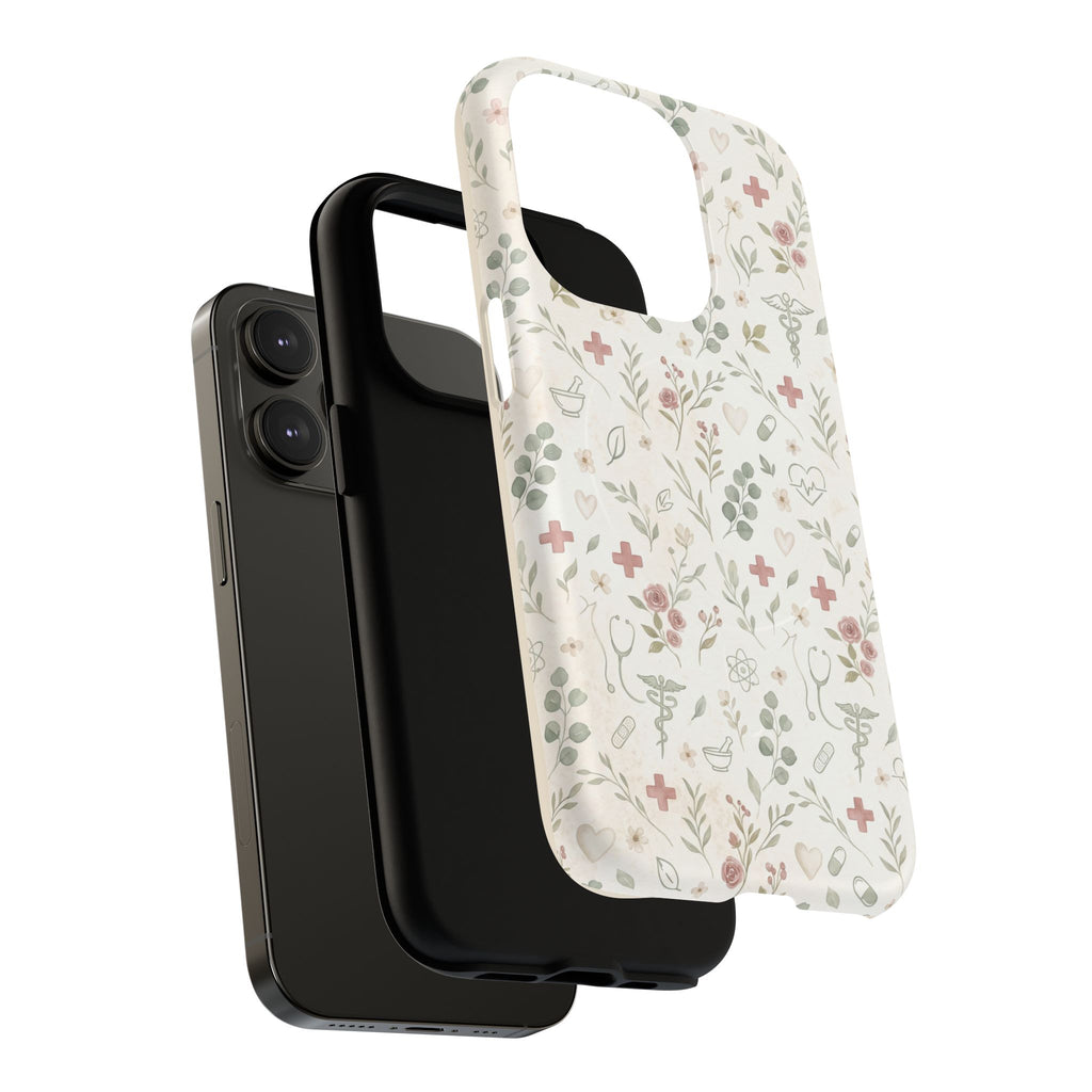 Floral Watercolor Phone Case – Botanical Print Case for iPhone