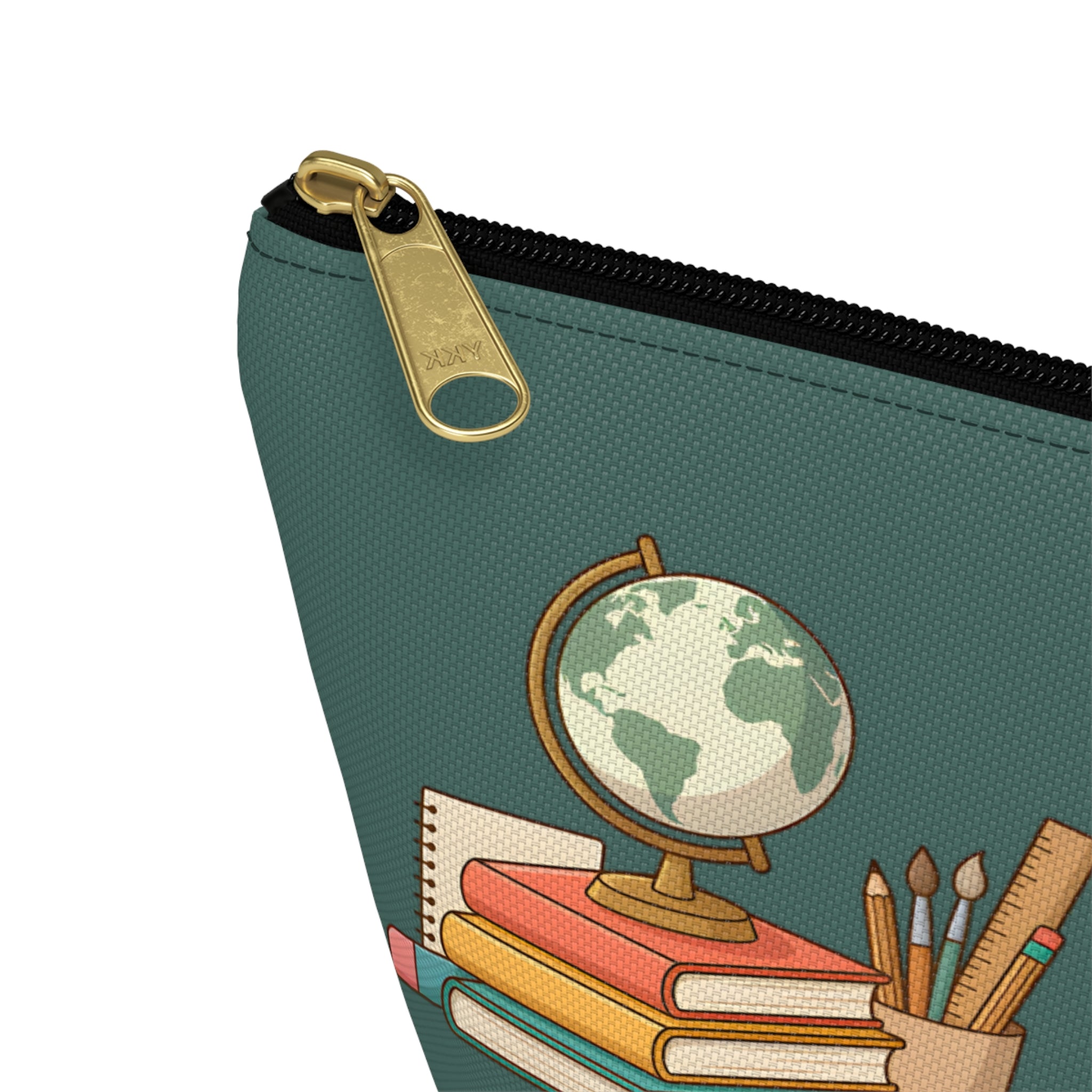 Personalized Teacher Gift Pouch – Custom Name Makeup Bag for Teachers