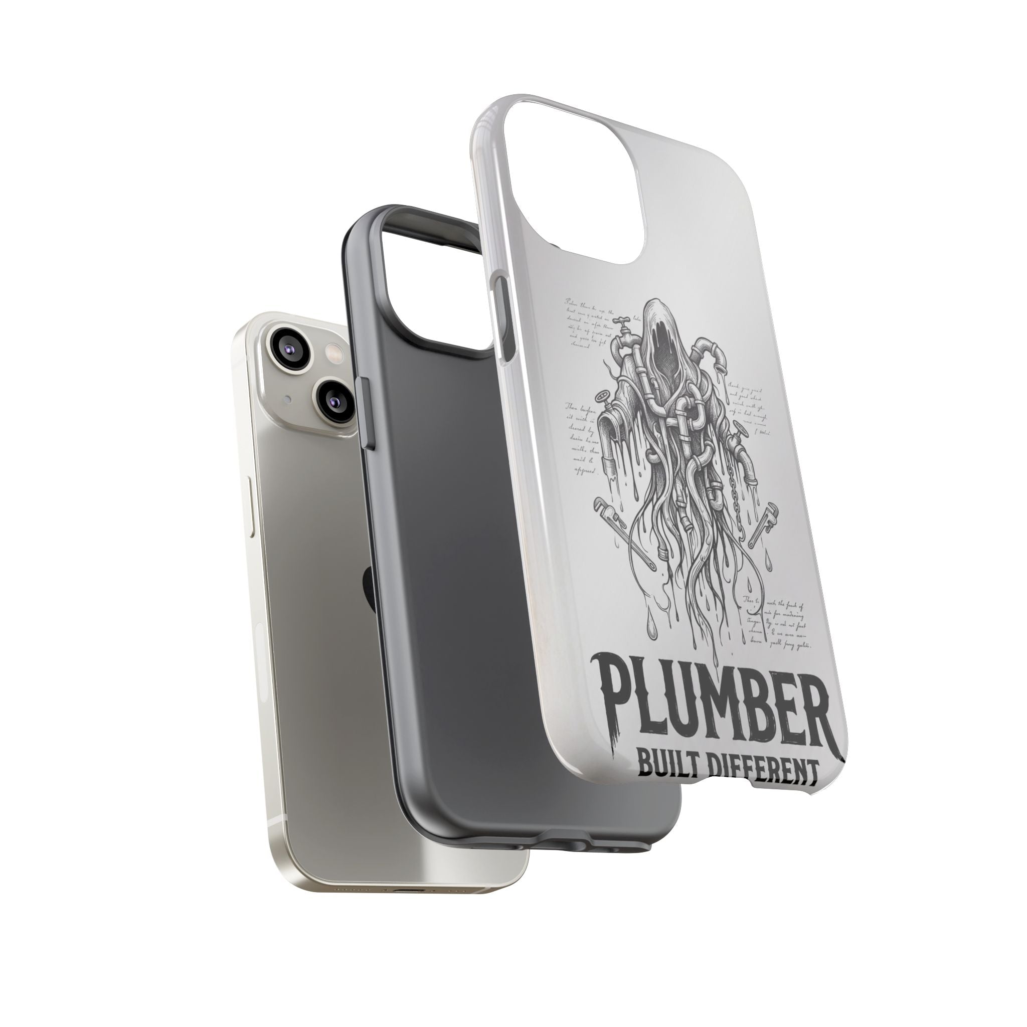 Gothic Pipe Wraith Plumber Phone Case - Samsung & iPhone Series