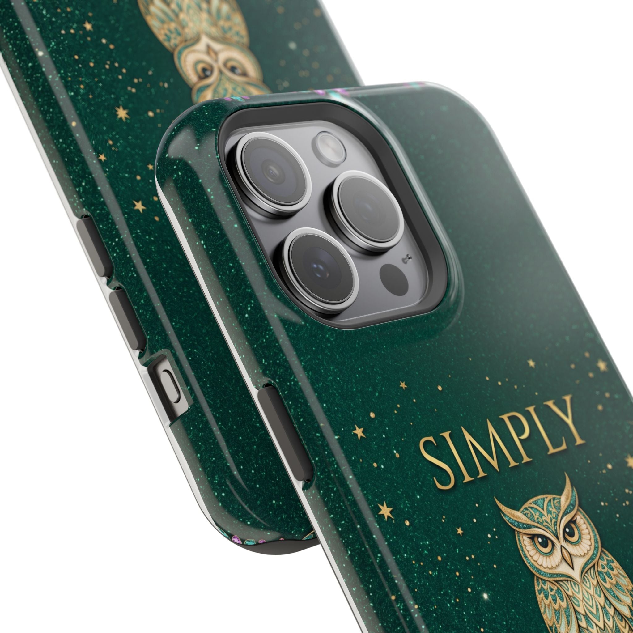 Simply The Best Wise Owl Phone Case — Wireless Charging Cover