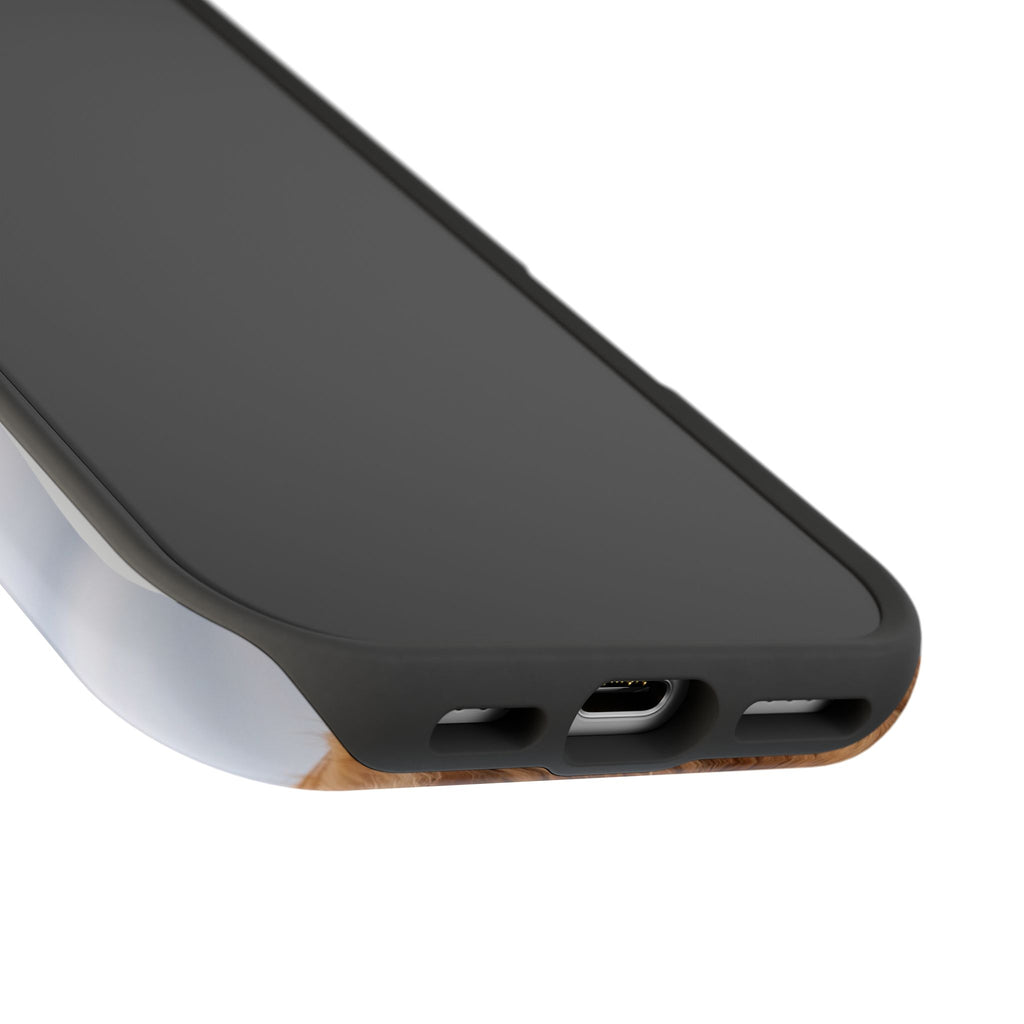 Golden Retriever Phone Case — Impact-Resistant Wireless Charging Cover