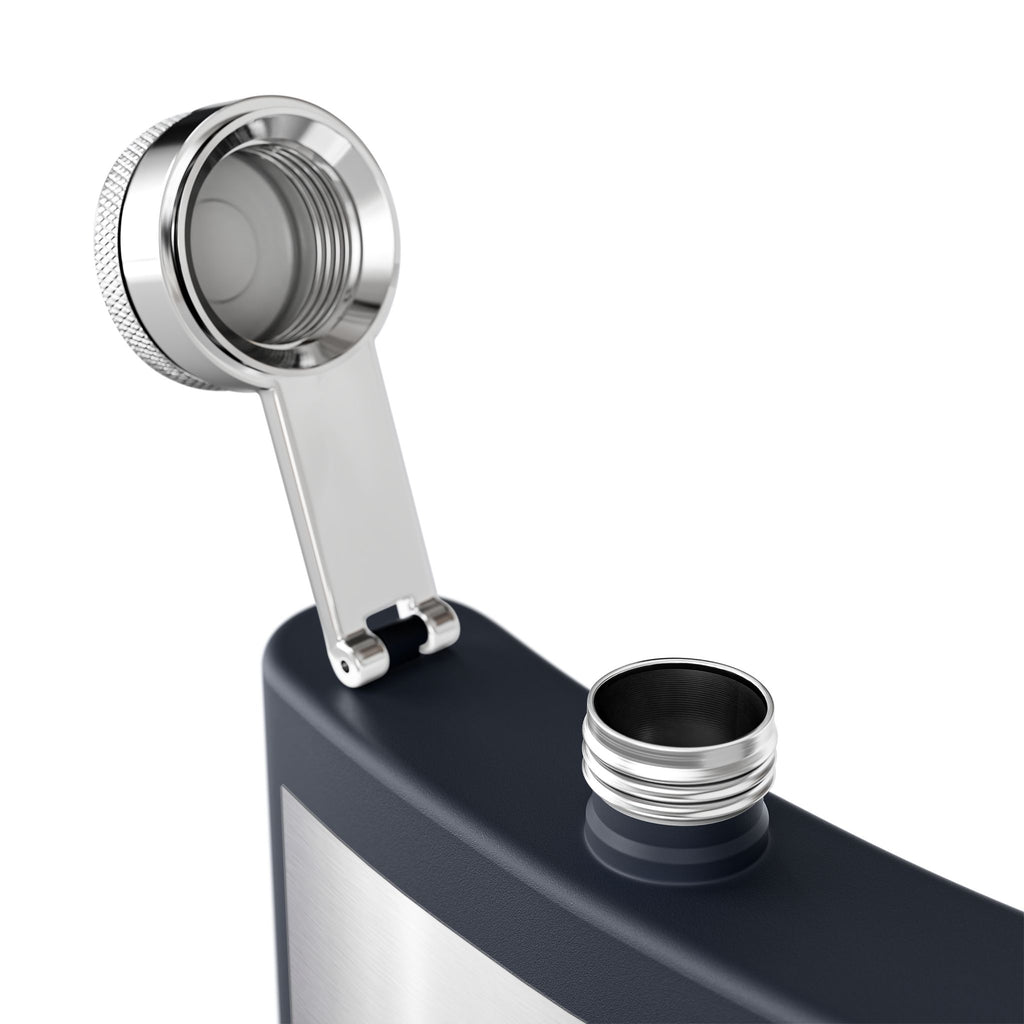 Flask — "Plumber: Precision Under Pressure" 6oz Stainless Steel Hip Flask