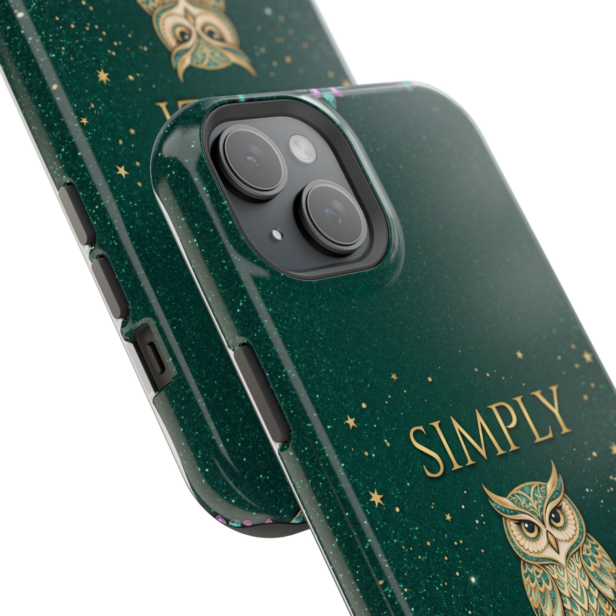 Simply The Best Wise Owl Phone Case — Wireless Charging Cover