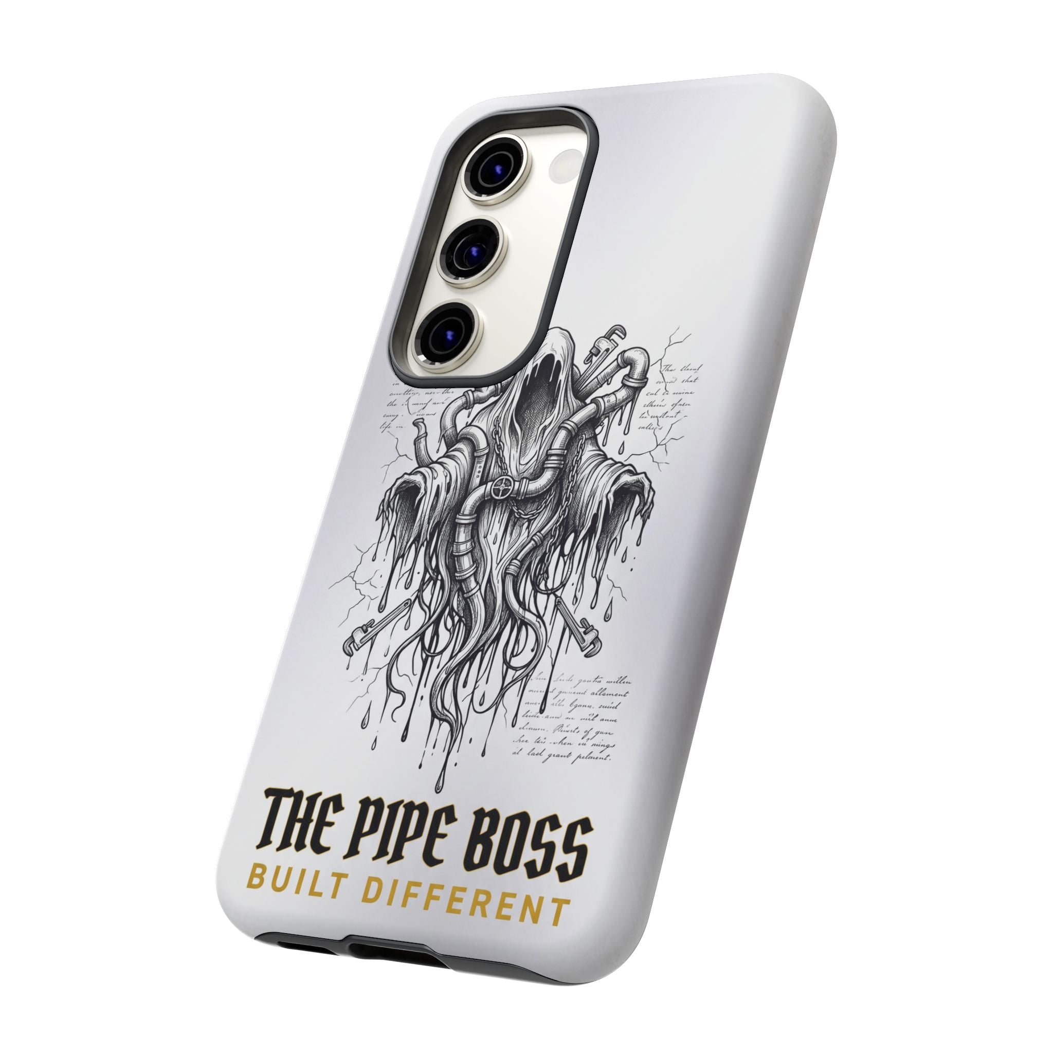 The Pipe Boss Gothic Plumber Phone Case - Samsung & iPhone Series