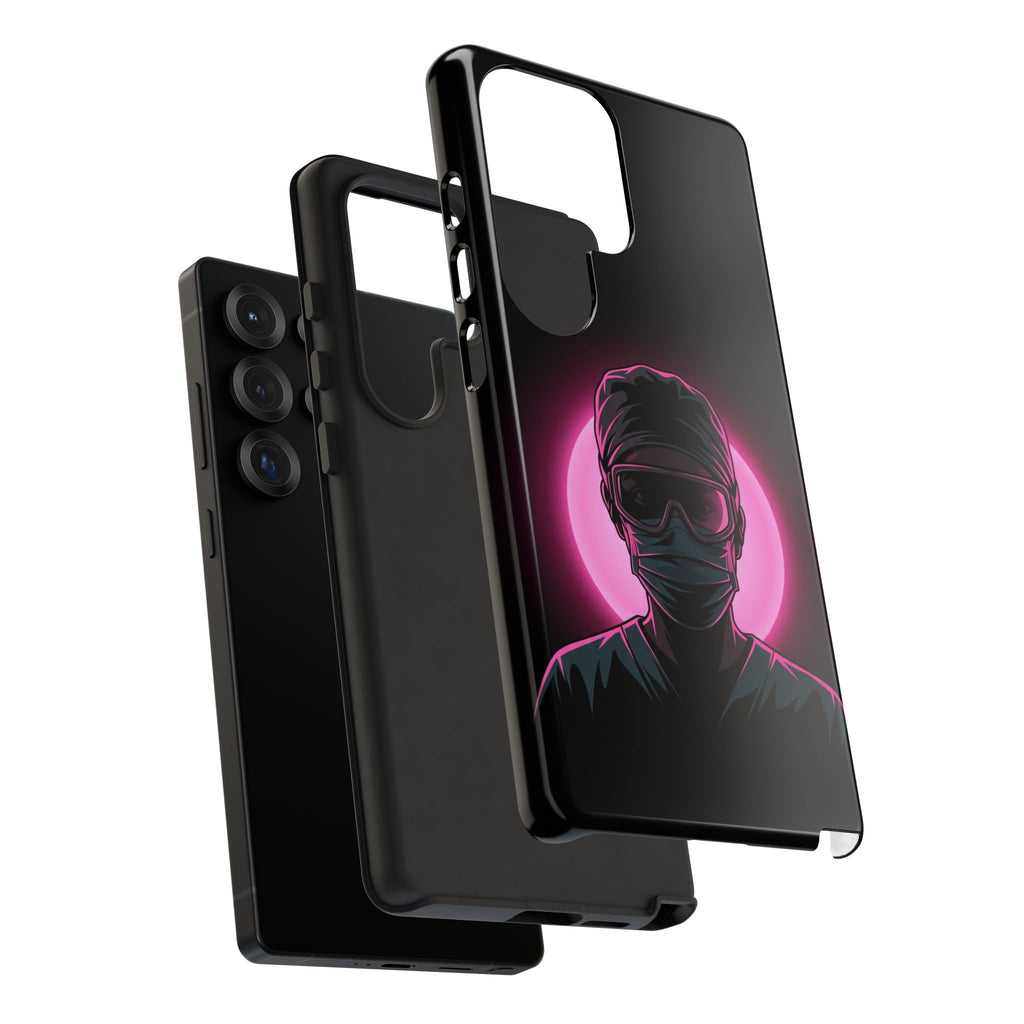 Nurse Neon Silhouette Phone Case - Samsung & iPhone Series