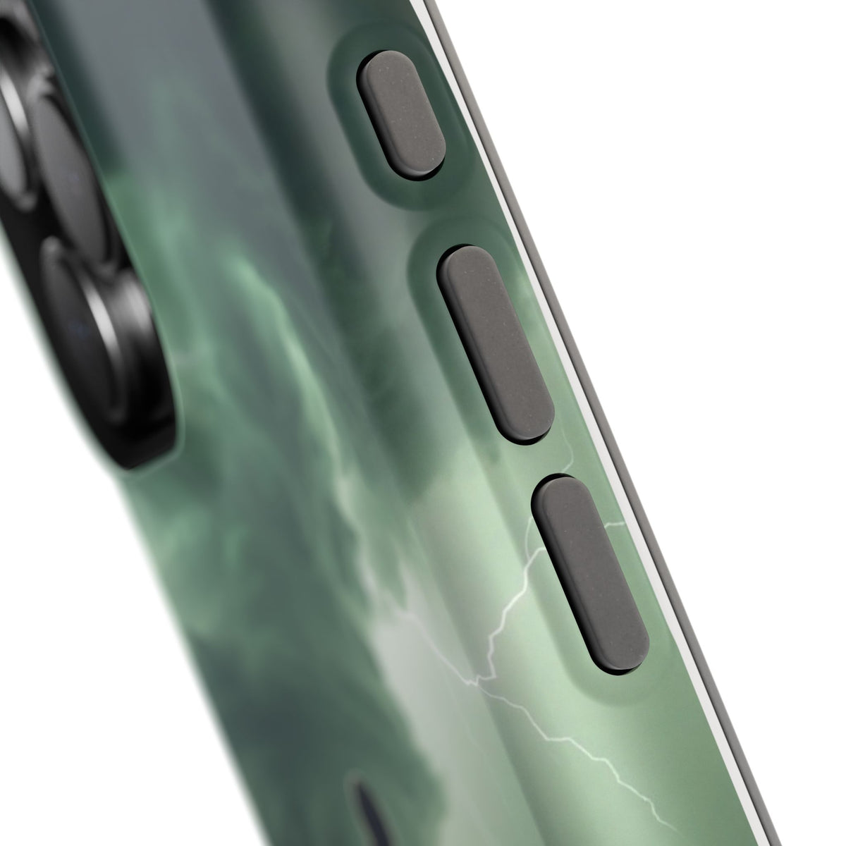 EMS Green Storm Phone Case — Magnetic Wireless Charging Cover