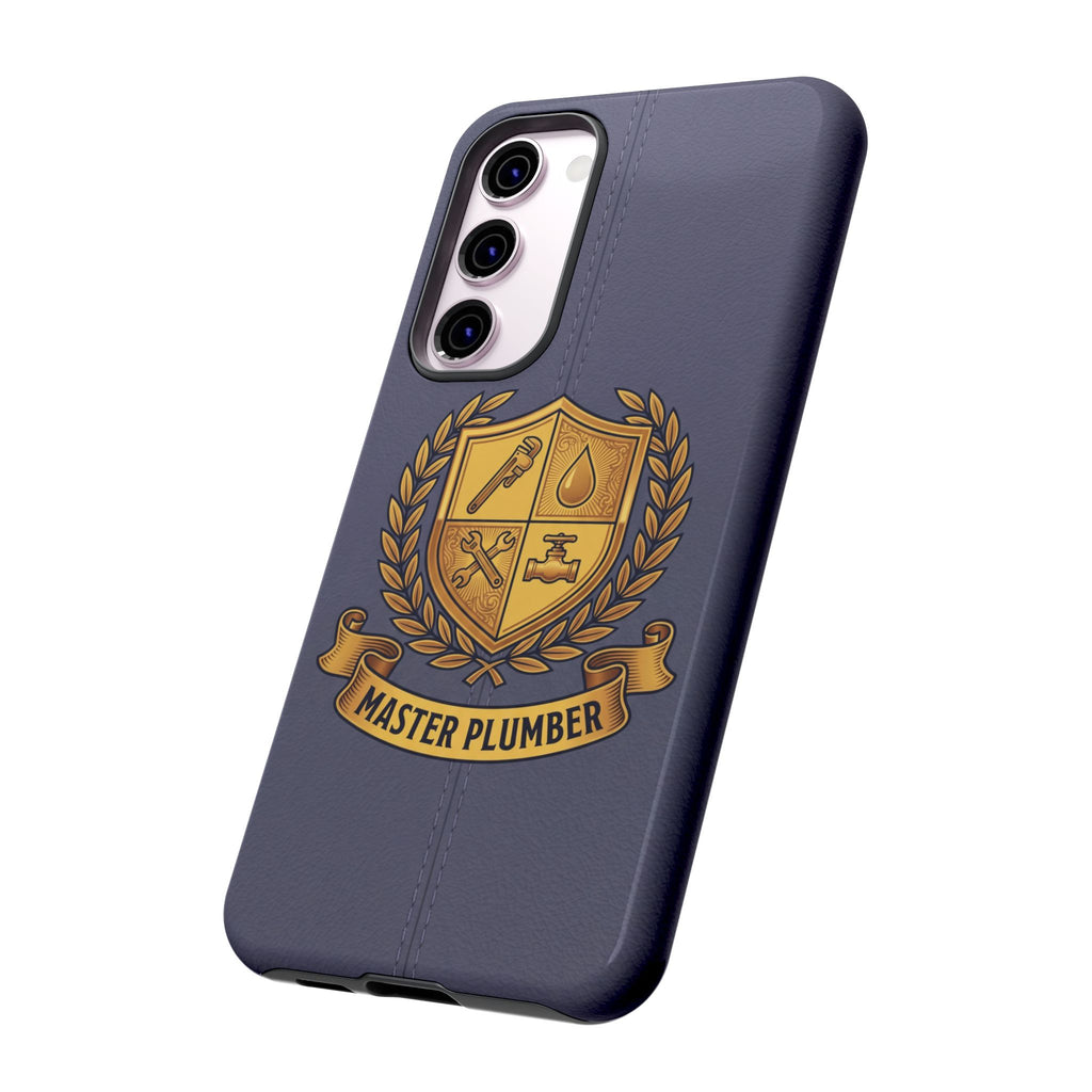 Master Plumber Slate Crest Phone Case - Samsung & iPhone Series