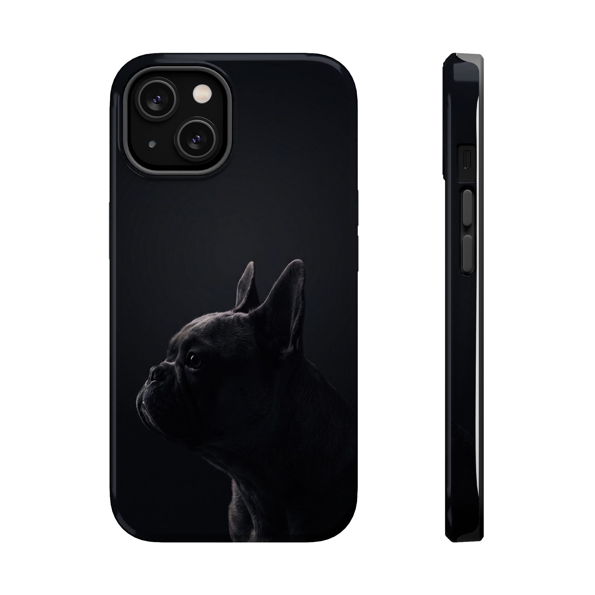 French Bulldog Phone Case — Impact-Resistant Wireless Charging Cover