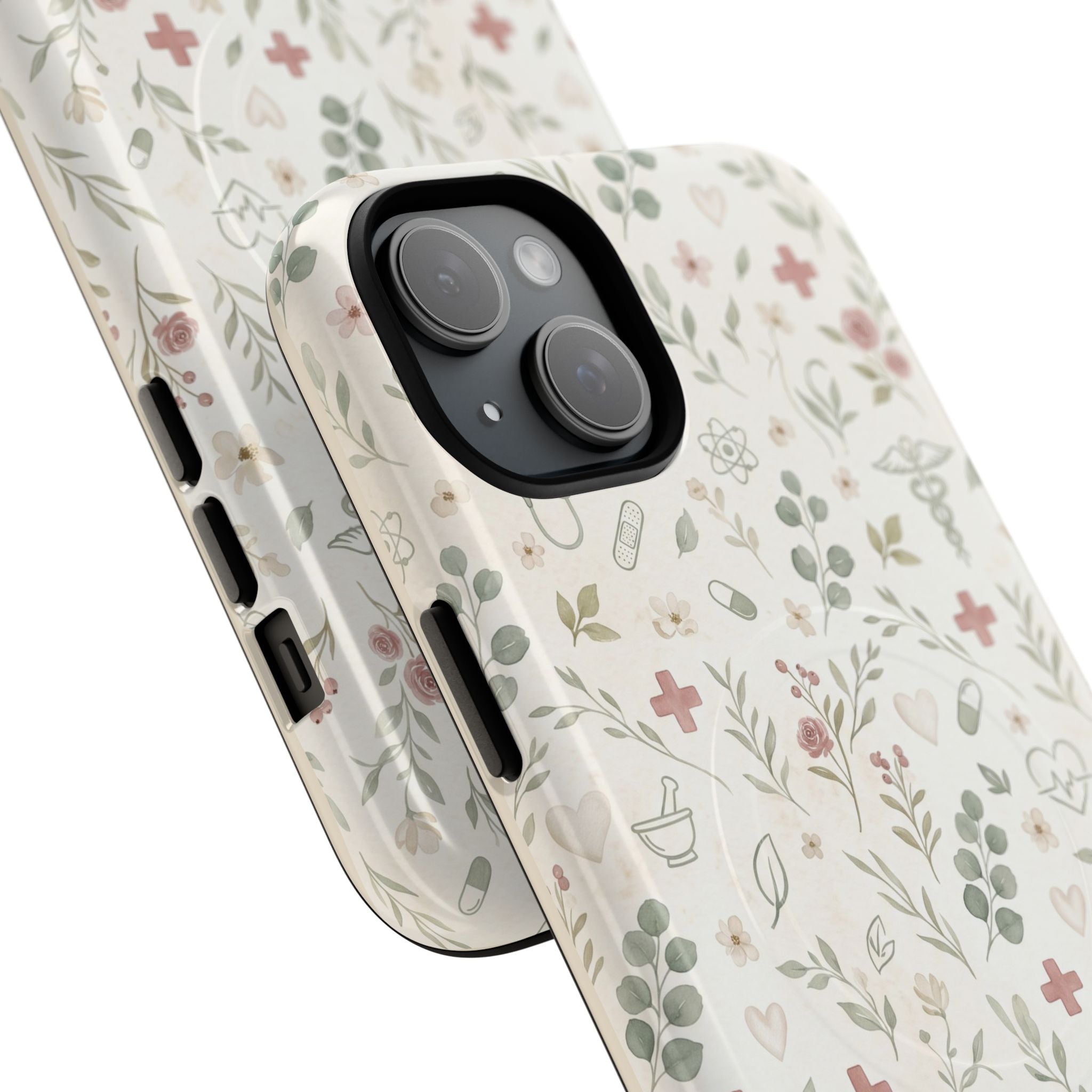 Floral Watercolor Phone Case – Botanical Print Case for iPhone