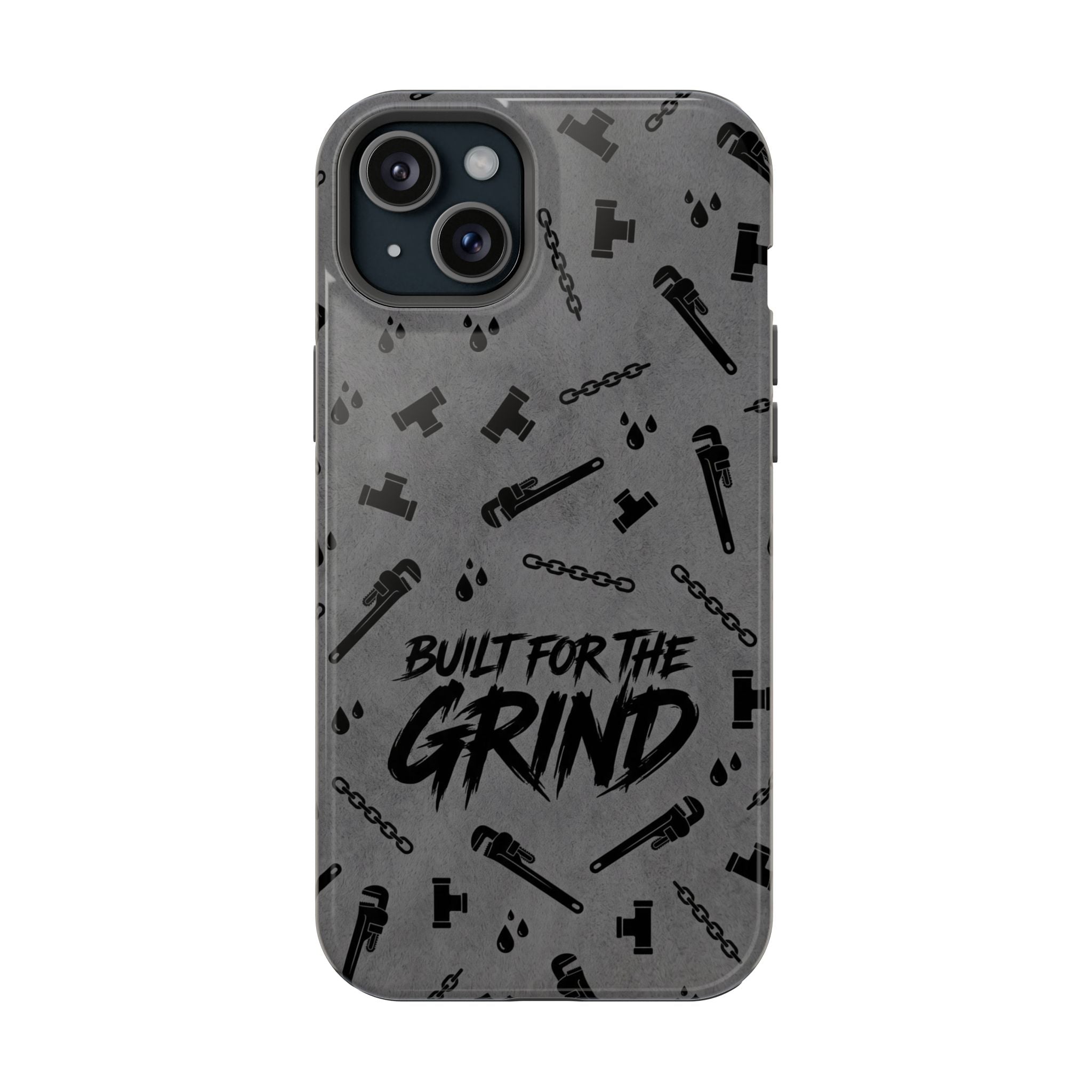 Built for the Grind Phone Case — Plumber Tools Wireless Charging Cover
