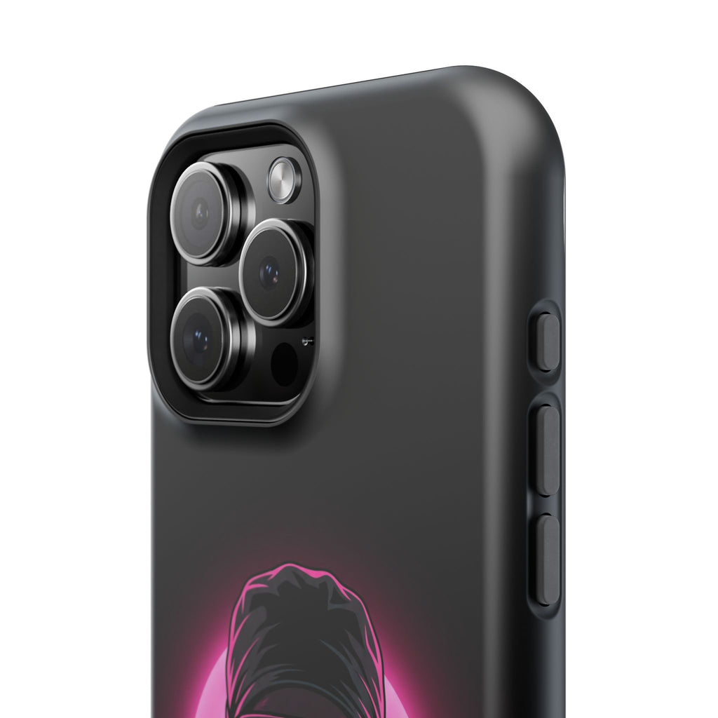 Nurse Portrait Phone Case — Navy Wireless Charging Cover