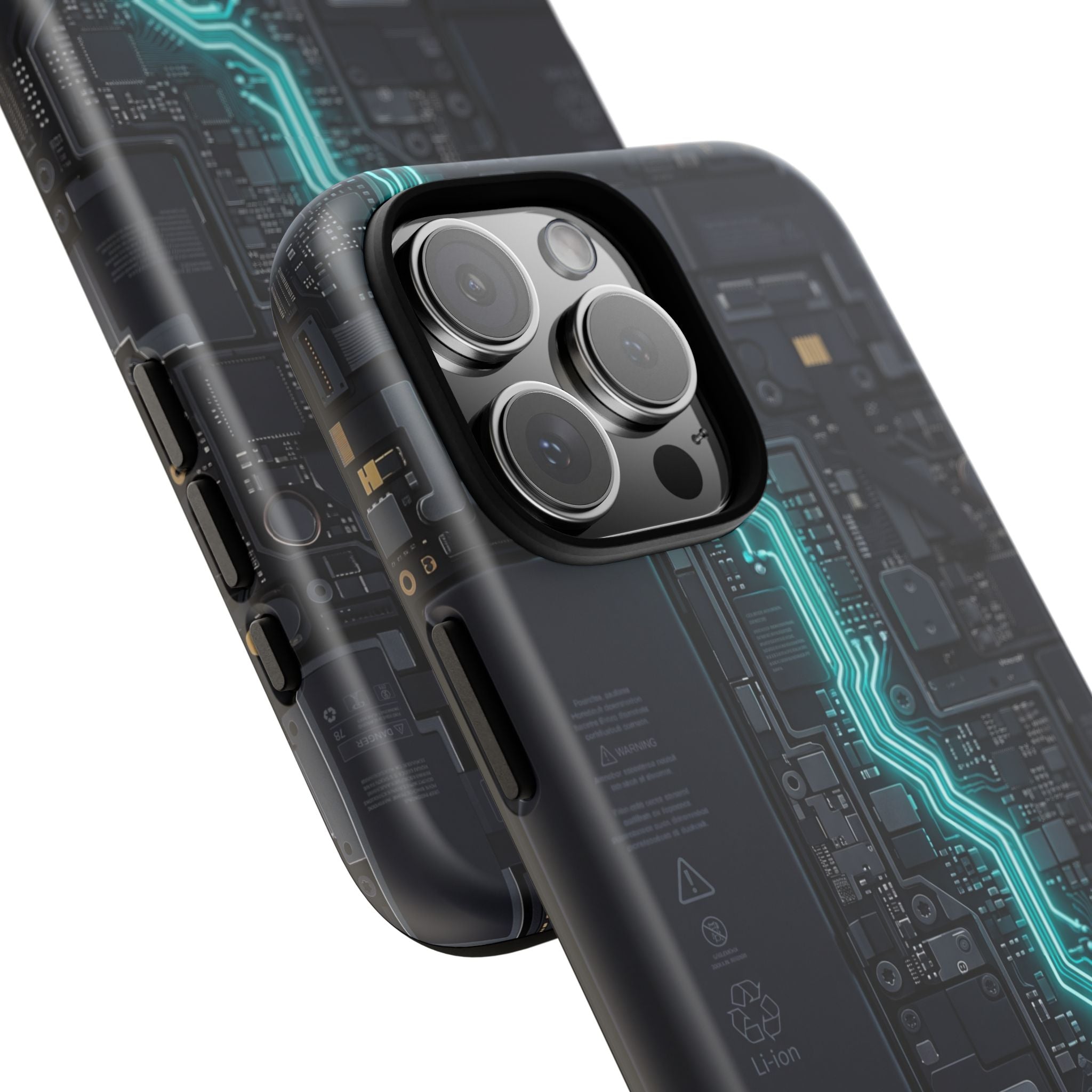 Electrician Cyan Circuit Phone Case - Samsung & iPhone Series