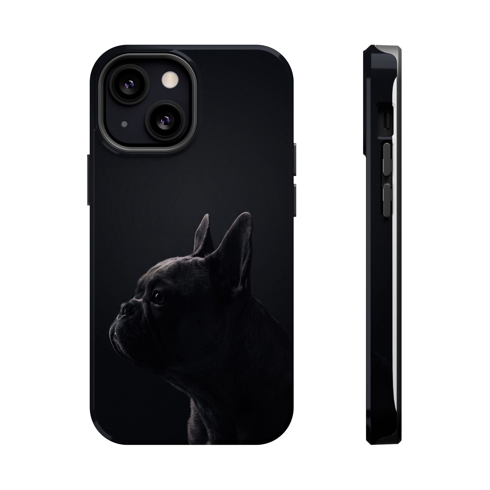 French Bulldog Phone Case — Impact-Resistant Wireless Charging Cover