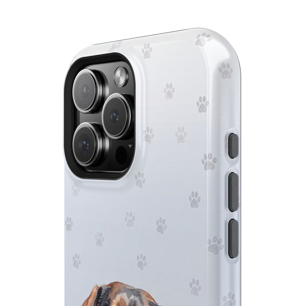 Dachshund Phone Case — Impact-Resistant Wireless Charging Cover