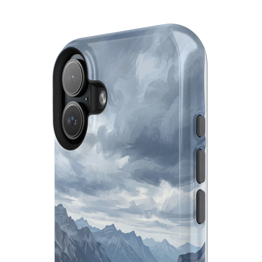 Personalized French Bulldog Mountain Valley Phone Case — Wireless Charging Cover