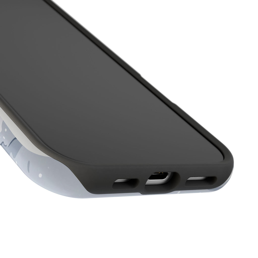 Paramedic/EMT Winter Phone Case — Magnetic Wireless Charging Cover