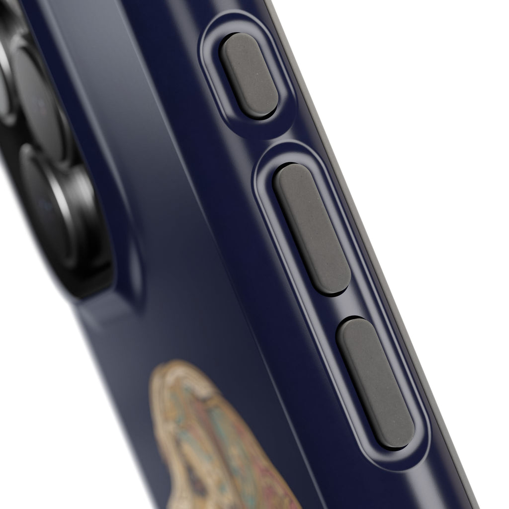 Paisley Labrador Phone Case — Tough Magnetic Case with Wireless Charging