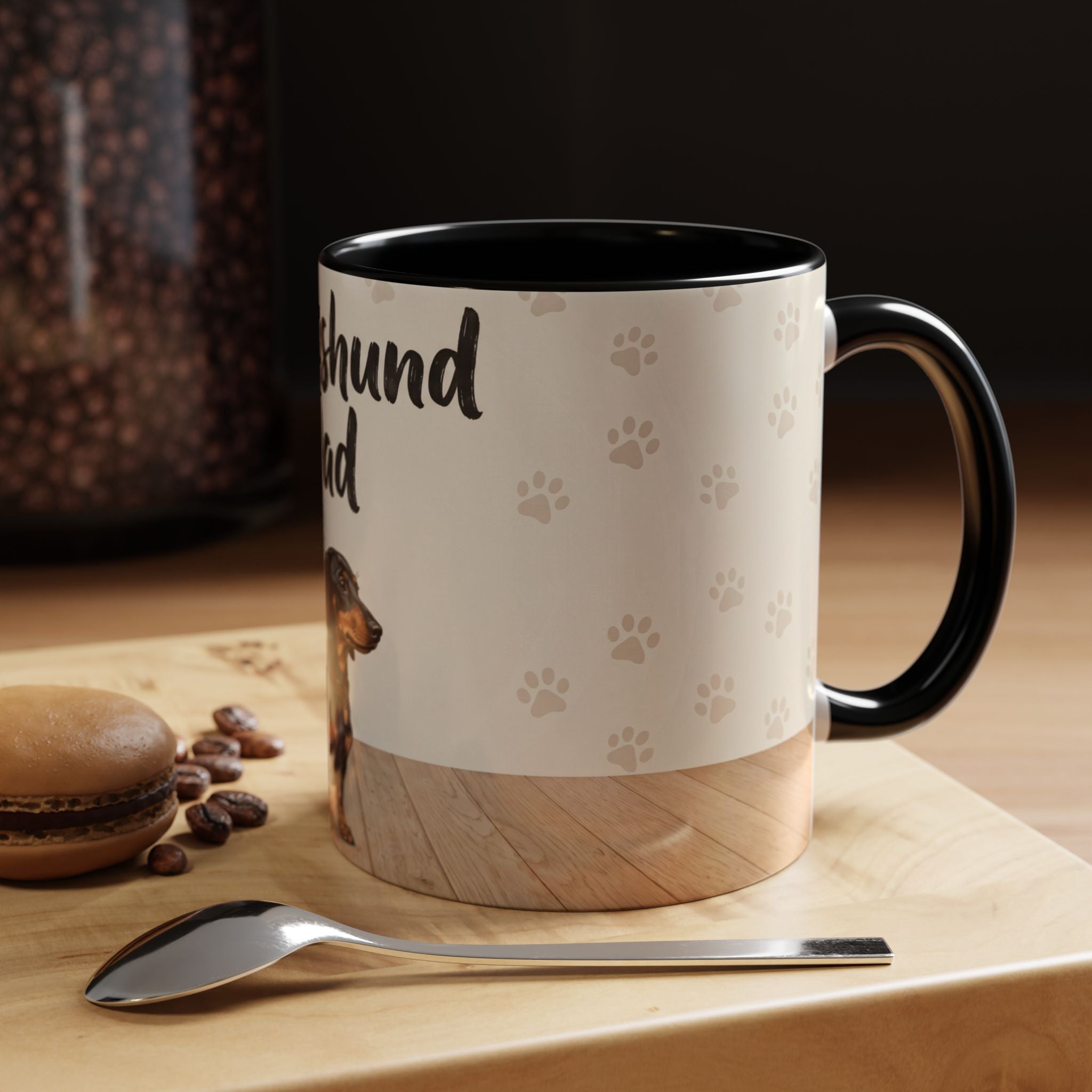 Dachshund Dad Mug | Cute Dog Dad Coffee Mug | Wiener Dog Gift for Dachshund Lovers