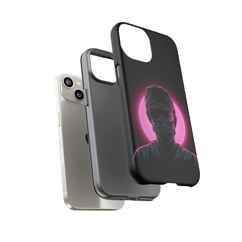 Nurse Neon Silhouette Phone Case - Samsung & iPhone Series