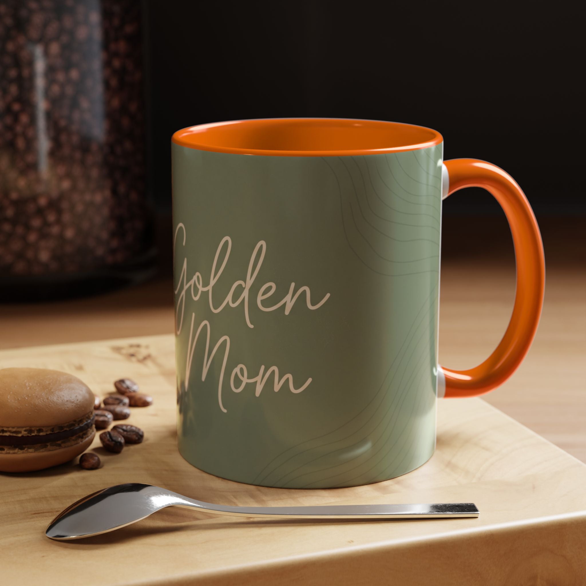 Golden Mom Mug | Golden Retriever Lover Gift | Cute Dog Mom Coffee Mug