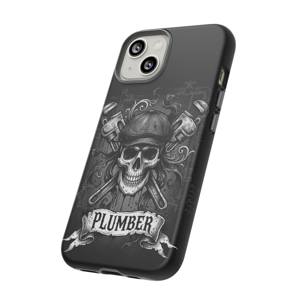 Gothic Skull Plumber Phone Case - Samsung & iPhone Series