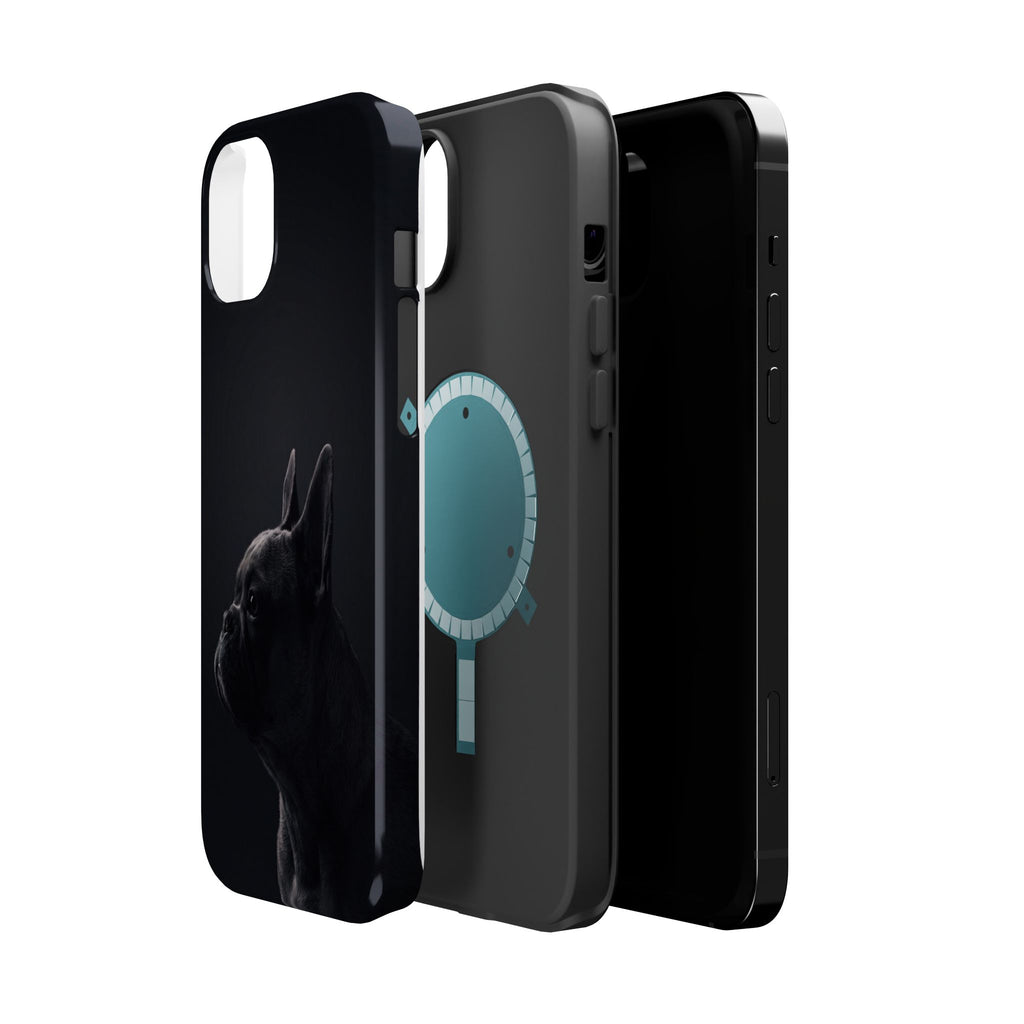 French Bulldog Phone Case — Impact-Resistant Wireless Charging Cover